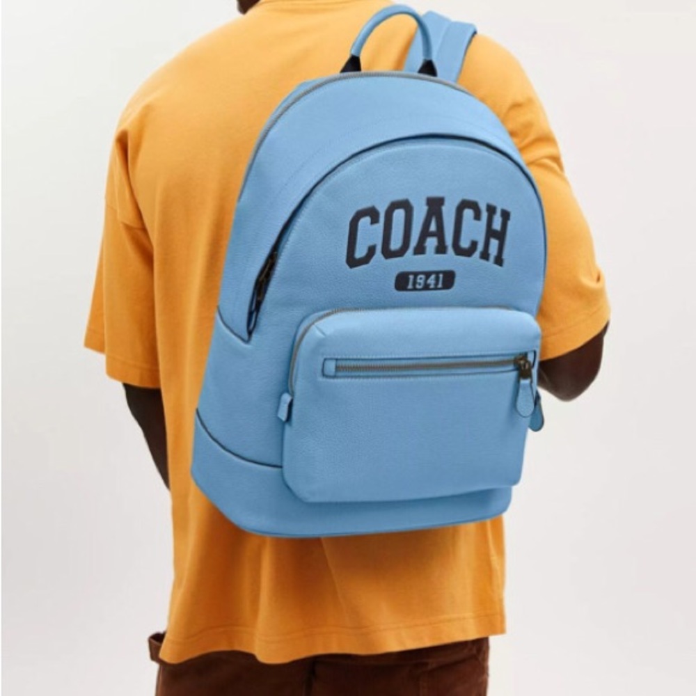 NWT COACH WEST BACKPACK WITH VARSITY